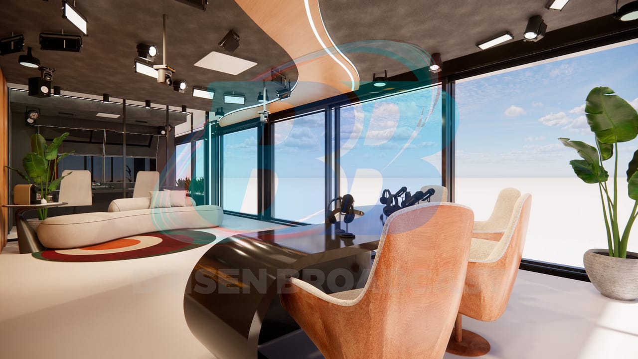 Estudio de vidro Pânoramico ALESC - Brisen™ Engenharia