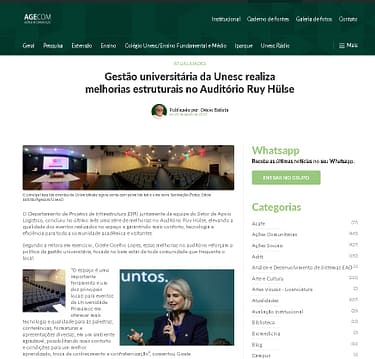 iluminação- SONORIZAÇÃO-auditorio-universidade - Brisen™ Engenharia