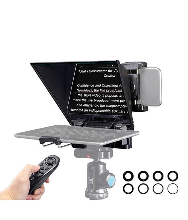 Teleprompter-tablet-smartphone-e-DSLR-Prostream-TP2-GO-.jpeg - Brisen™ Engenharia