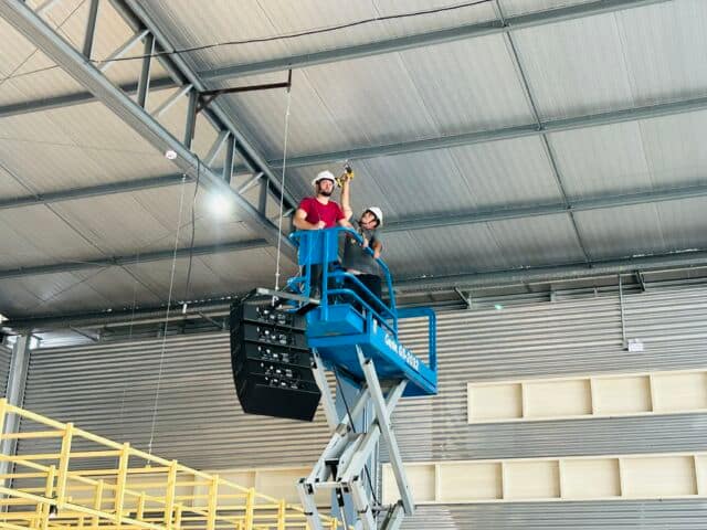 Instalação Sistema de Sonorização - Brisen™ Engenharia
